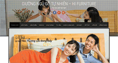 Desktop Screenshot of giuonggotunhien.com